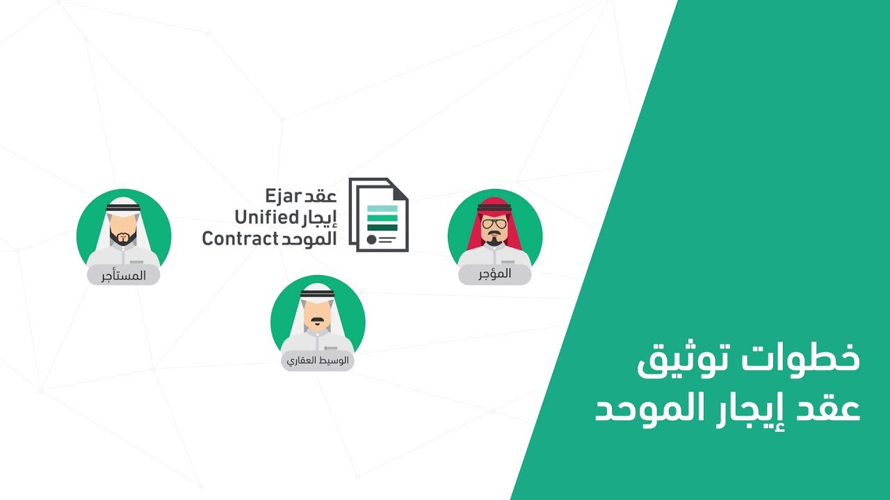 خطوات توثيق عقد إيجار الموحد