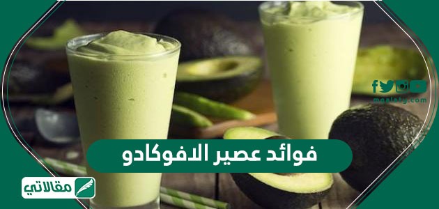 فوائد عصير الافوكادو