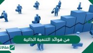 من فوائد التنمية الذاتية .. مفهوم التنمية الذاتية 