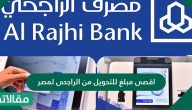 اقصى مبلغ للتحويل من الراجحي لمصر