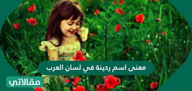 معنى اسم ردينة في لسان العرب