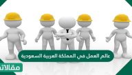 عالم العمل في المملكة العربية السعودية