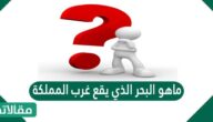 ما هو البحر الذي يقع غرب المملكة العربية السعودية