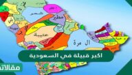 أكبر قبيلة في السعودية