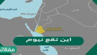 اين تقع نيوم في السعودية؟