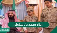 اسماء أبناء محمد بن سلمان