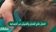 افضل علاج للقمل والصيبان من الصيدلية