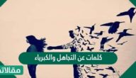 كلمات عن التجاهل والكبرياء