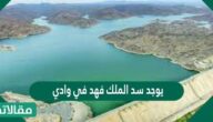يوجد سد الملك فهد في وادي