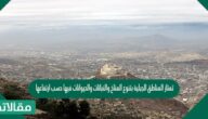 تمتاز المناطق الجبلية بتنوع المناخ والنباتات والحيوانات فيها حسب ارتفاعها