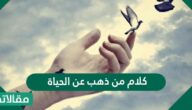 كلام من ذهب عن الحياة 2023