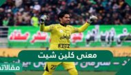 معنى كلين شيت