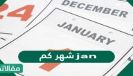 jan شهر كم