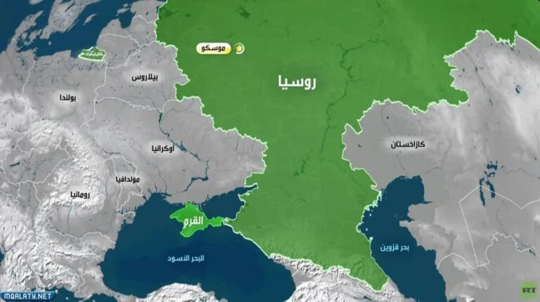 واوكرانيا خريطة روسيا دونيتسك ولوهانسك