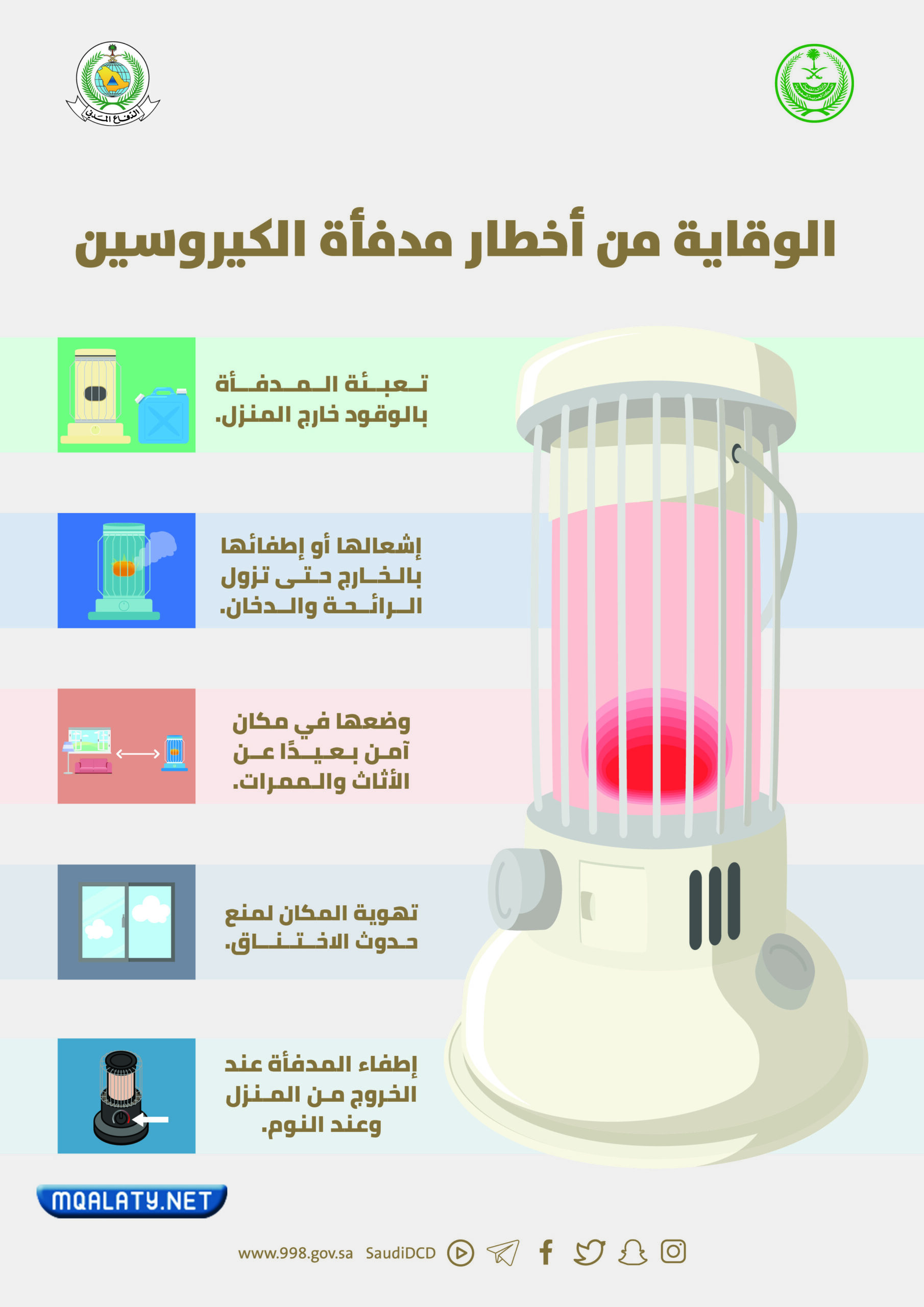 صور مطويات عن الدفاع المدني