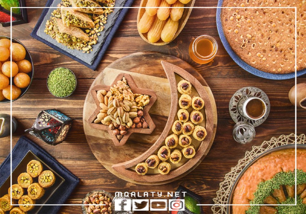 جدول حلويات رمضان