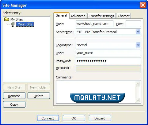 إنشاء رابط URL لمستند PDF عن طريق الموقع الالكتروني