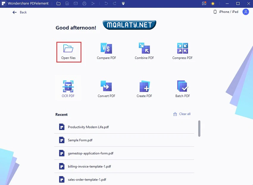موقع PDFelement