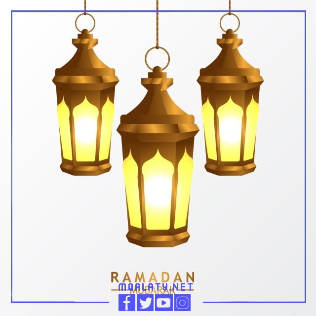 لافتات زينة رمضان 2022
