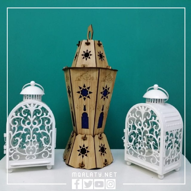 أروع صور فوانيس رمضان خشبية