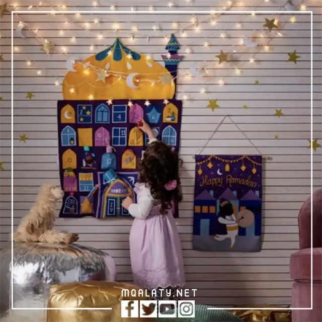 أفكار لزينة رمضان في المنزل للأطفال