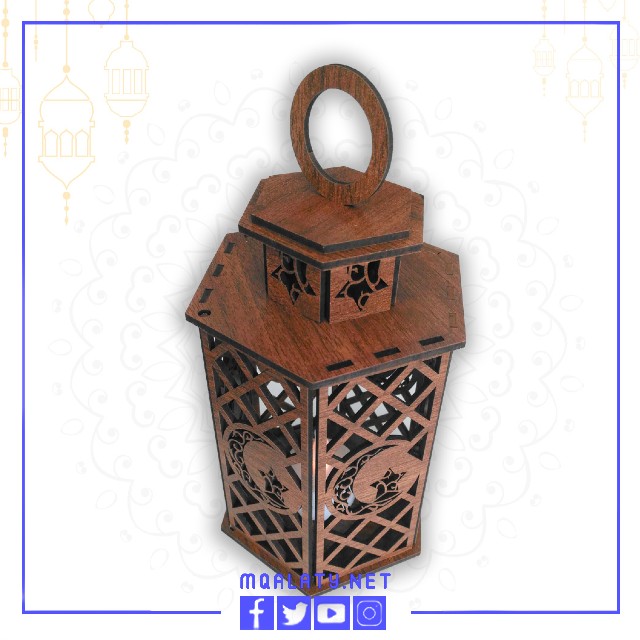 خطوات عمل فانوس رمضان بالخشب