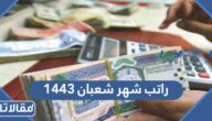 موعد صرف راتب شهر شعبان 1444 للموظفين والمتقاعدين في السعودية
