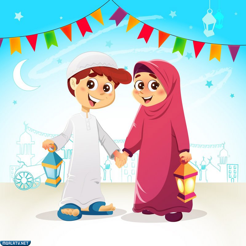 صور كرتون رمضان كريم