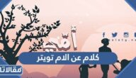 كلام عن الام تويتر