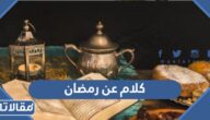 كلام عن رمضان 2026 اجمل عبارات وكلمات عن شهر رمضان