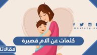 كلمات عن الام قصيرة معبرة