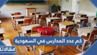 كم عدد المدارس في السعودية 2026