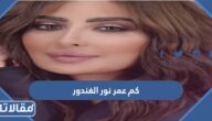 كم عمر نور الغندور