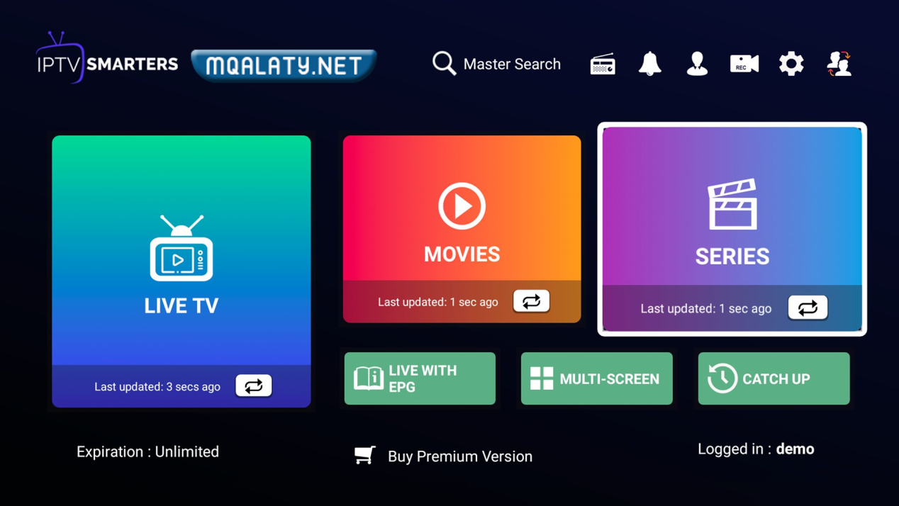 مميزات IPTV Smarters Pro