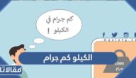 الكيلو كم جرام ، طريقة التحويل من كيلو إلى جرام