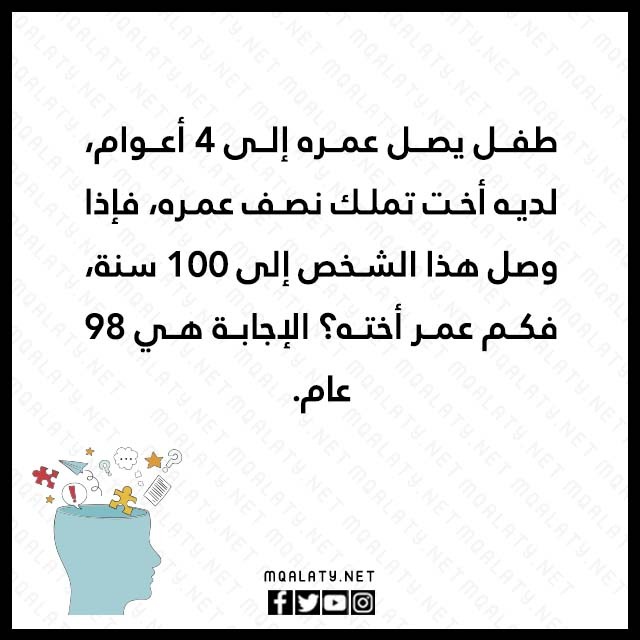 الغاز سهله مع الجواب بالصور
