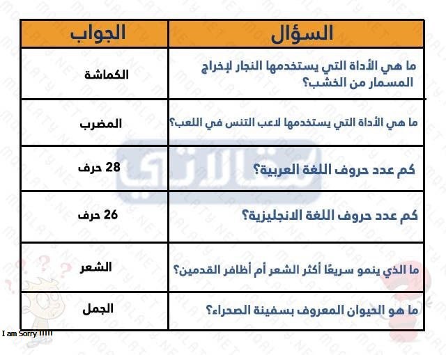 أسئلة للاطفال مضحكة بالصور 2023