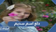 دلع اسم سديم
