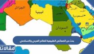 بحث عن الخصائص الطبيعية للعالم العربي والاسلامي pdf جاهز للتحميل