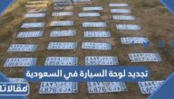 شروط ورسوم تجديد لوحة السيارة في السعودية 1447