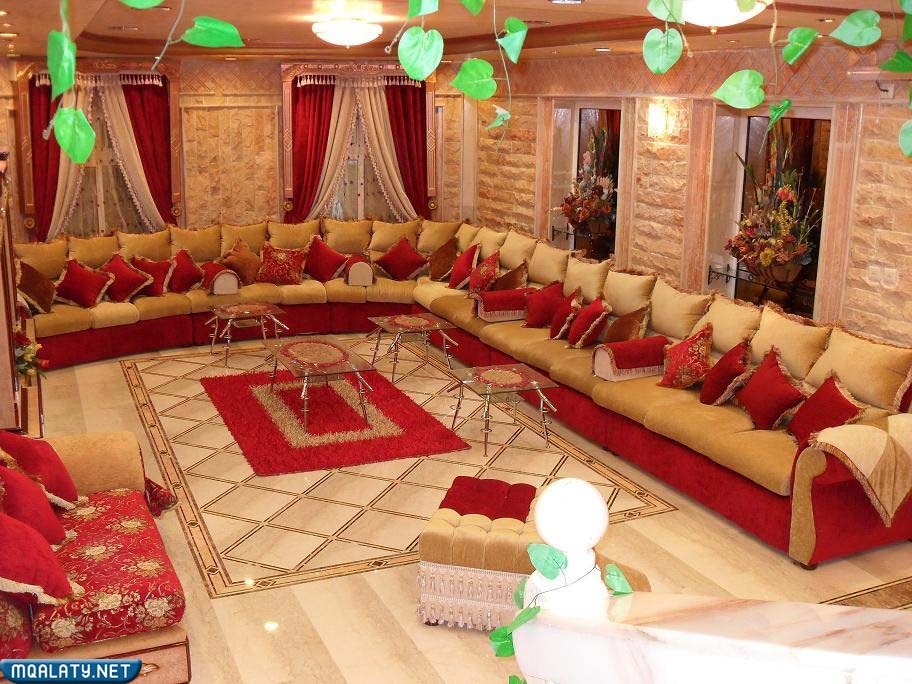 تصاميم ديكورات مجالس عربية