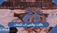 حالات واتس اب للبنات 2025 اجمل حالات بنات للواتس اب