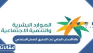 حل مشكلة حالة الحساب البنكي تحت التدقيق الضمان الاجتماعي