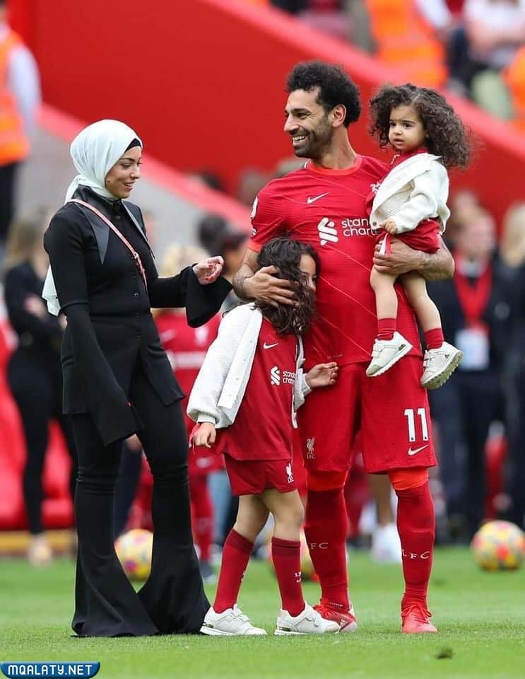زوجة محمد صلاح قبل وبعد التخسيس