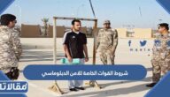 شروط القوات الخاصة للامن الدبلوماسي 1447
