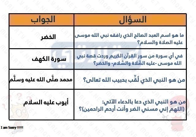 صور اسئلة مسابقات للاطفال واجوبتها