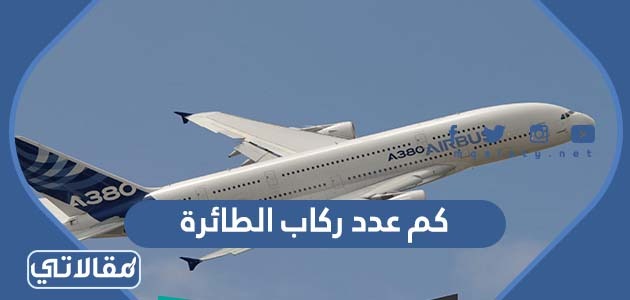 كم عدد ركاب الطائرة