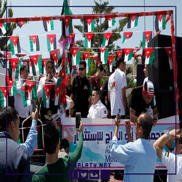 صور مظاهر الاحتفال بعيد الاستقلال الاردني