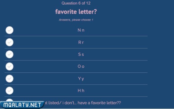 اسئلة اختبار اي نوع مشاعري uquiz.com 