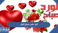 ما الرد على صباح الفل ، اذا احد قالي صباح الفل وش ارد